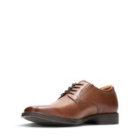 Clarks Tilden Plain heren Derby Derby, Braun Dark Tan Leather, 43 EU
