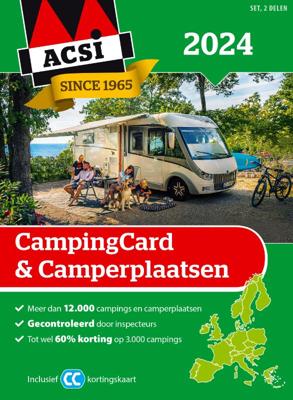 Campinggids ACSI CampingCard & Camperplaatsen 2024 | 2 Delen | ACSI Campinggids ACSI CampingCard & Camperplaatsen 2024 | 2 Delen | ACSI