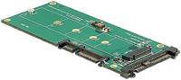 DeLOCK Konverter U.2 SFF>SATA/M.2 22P | SFF-8639 NVMe/M.2 Key M