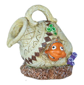 Superfish Deco Jar Nemo - Decoratieve Aquarium Ornament, Geschikt voor Zoet- & Zoutwater