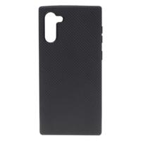 Shop4 - Samsung Galaxy Note 10 Hoesje - Zachte Back Case Carbon Zwart