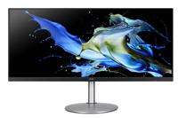 Acer CB342CU computer monitor 86,4 cm (34") 3440 x 1440 Pixels UltraWide Quad HD LCD Zwart, Zilver