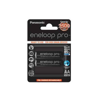 eneloop eneloop pro HR06 Oplaadbare AA batterij (penlite) NiMH 2500 mAh 1.2 V 2 stuk(s)
