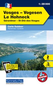 Wandelkaart 04 Outdoorkarte FR Vogesen - Vosges - Le Hohneck - Vogezen