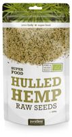 Gepeld hennepzaad hulled hemp seeds bio