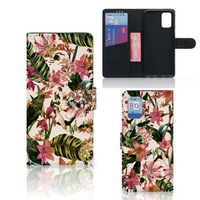 Samsung Galaxy A02s | M02s Hoesje Flowers - thumbnail