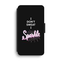 Sparkle quote: iPhone XS Max Flip Hoesje