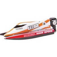 Invento Mini Race Boat Red RC boot voor beginners RTR 140 mm - thumbnail