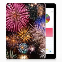 Apple iPad 9.7 2018 | 2017 Leuke Siliconen Hoes Vuurwerk