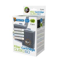 Superfish Qubiq 60 Pro Cartridge 2x - Dubbelpak voor Heldere Vijverwater Kwaliteit