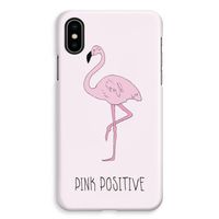 Pink positive: iPhone XS Max Volledig Geprint Hoesje