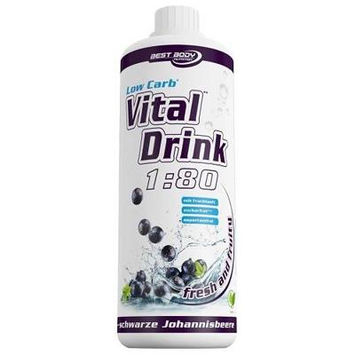 Low Carb Vital Drink 1000ml Black Currant