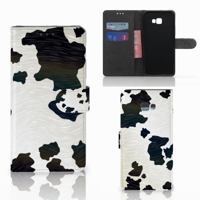 Samsung Galaxy J4 Plus (2018) Telefoonhoesje met Pasjes Koeienvlekken