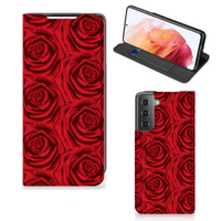 Samsung Galaxy S21 Smart Cover Red Roses