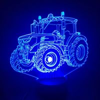 3D LED LAMP - TRACTOR JOHN DEER - thumbnail