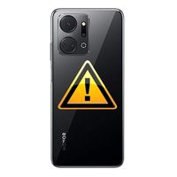 Honor X7a Batterijdeksel Reparatie - Zwart