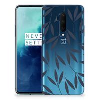 OnePlus 7T Pro TPU Case Leaves Blue - thumbnail