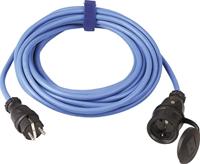 SIROX® Verlengstuk H07RN-F 3 G 1,5 mm² met deksel op de band lijnkleur blauw, lengte 10 m