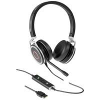 B2Bworkplace BUSINESS START On Ear headset B-grade (nieuwstaat, beschadigde/ontbrekende verpakking) Computer Kabel Stereo Zwart Headset, Volumeregeling,