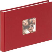 walther+ design Walther FA-207-R Fotoalbum (b x h) 22 cm x 16 cm Rood 40 bladzijden