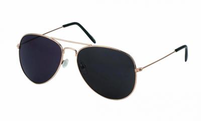 Kost zonnebril unisex aviator goud/groen (20 167)