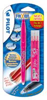 Rollerpen PILOT Frixion BL-FR7 0.35mm + 3 vullingen roze - thumbnail