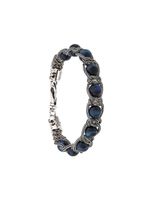 Emanuele Bicocchi bracelet orné de perles - Bleu