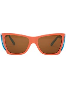 JW Anderson x Persol lunettes de soleil à monture large - Orange