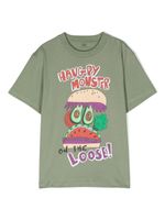 Stella McCartney Kids t-shirt en coton biologique à imprimé graphique - Vert