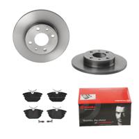 Remmenset, remschijf BREMBO, Remschijftype: Massief, Inbouwplaats: Achteras: , u.a. für Alfa Romeo, Fiat, Lancia - thumbnail