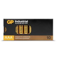 GP Industrial AAA Alkaline Micro Battery, GP Alkaline Industriële Batterij, LR03, 1,5V, 10 Stuk