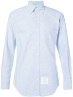 Thom Browne chemise classique à logo - Bleu - thumbnail