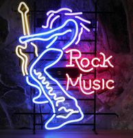 Rock Music Neon Verlichting 60 x 75 CM - thumbnail