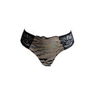 AMBRA Lingerie Sauvage Brazilian bruin/zwart 1449 - thumbnail