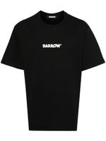 BARROW t-shirt à logo imprimé - Noir