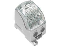 Faseverdelerblok Weidmüller WPD 108 1X120/2X35+3X25+4X16 GY 1562100000 Grijs, Transparant 1 stuk(s)