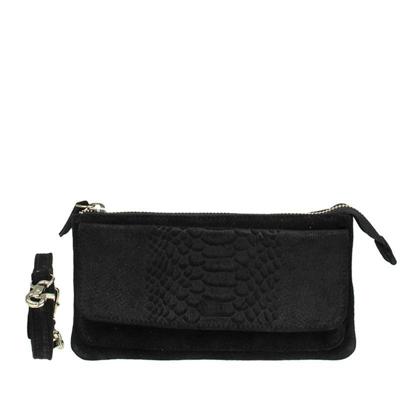 DSTRCT Portland Road Leren Clutch Black