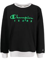 Denim Tears x Champion sweat à logo imprimé - Noir