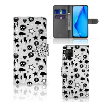 Telefoonhoesje met Naam Huawei P40 Lite Silver Punk