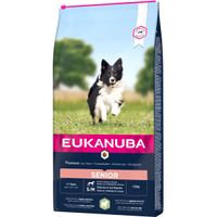 Eukanuba Senior Small Medium met lam & rijst hondenvoer 2 x 2,5 kg - thumbnail