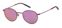 Tommy Hilfiger zonnebril 0030/S cat.3 panto staal rood/roze