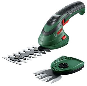 Bosch Groen  Isio Accugrasschaar | 3,6 V | 8 cm + 12 cm messenset | In doos 0600833108