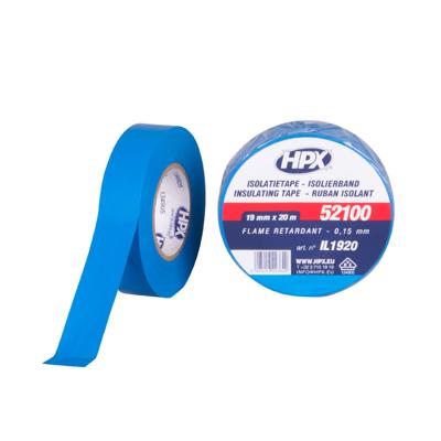 HPX PVC isolatietape VDE | Blauw | 19mm x 20m - IL1920 - 10 stuks - IL1920 HPX PVC isolatietape VDE | Blauw | 19mm x 20m - IL1920 - 10 stuks - IL1920
