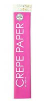 Globos crêpepapier 250 x 50 cm roze