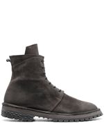 Moma bottines Tronchetto en daim - Gris