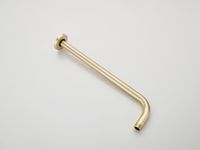 Saniclear Brass wandarm 35cm geborsteld messing / mat goud - thumbnail