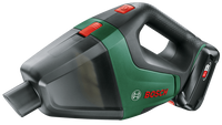 Bosch Groen UniversalVac 18 | Accu Handstofzuiger | 18 V | 0.5 L | Incl. accupack en lader | In doos - 06033B9103 - thumbnail