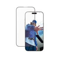 PanzerGlass Aluminium frame schermbeschermer voor Apple iPhone 16 Pro Max 6,9 inch 2024 | Versterkte hoeken voor maximale valbescherming, rand tot rand dekking, krasbestendig, eenvoudig te installeren