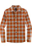 OLYMP Casual Modern Fit Overhemd oranje, Ruit