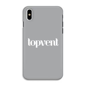 Topvent Grijs Wit: iPhone X Tough Case